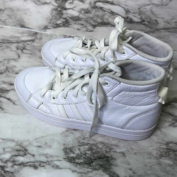adidas neo Bravada Mid 'White' size 5.5, almost new - Picture 4 of 9